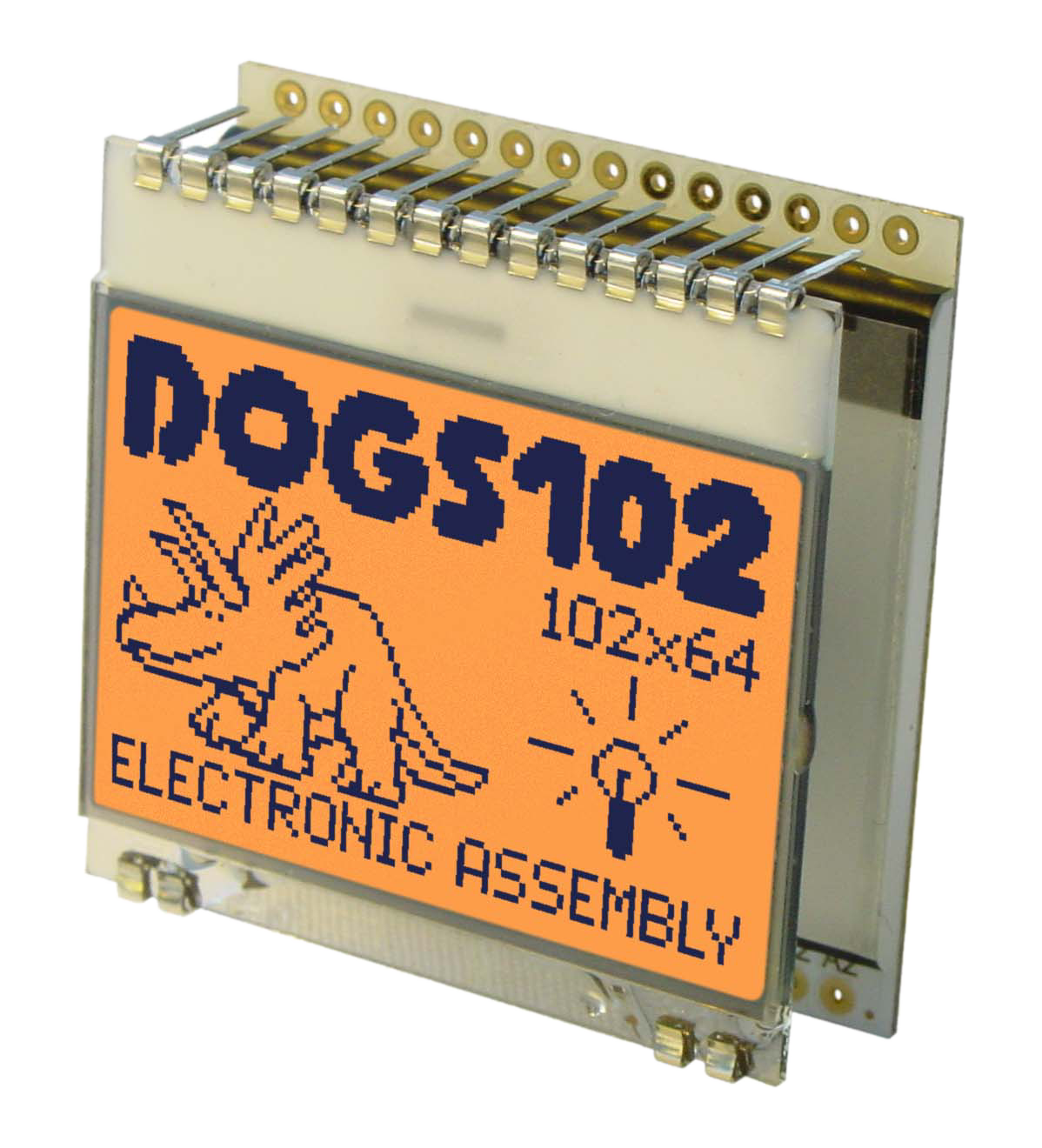 102x64 DOG Graphic Display EA DOGS102W-6